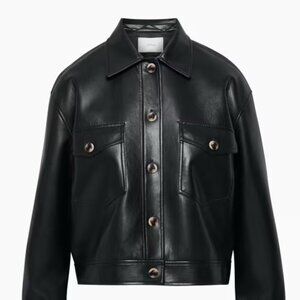 Aritzia Wilfred autumn shirt jacket NWOT